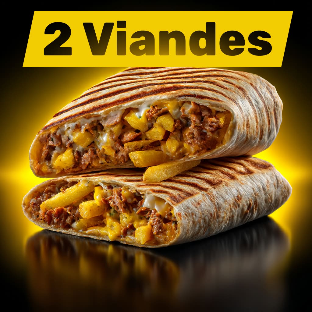 Tacos 2 viandes