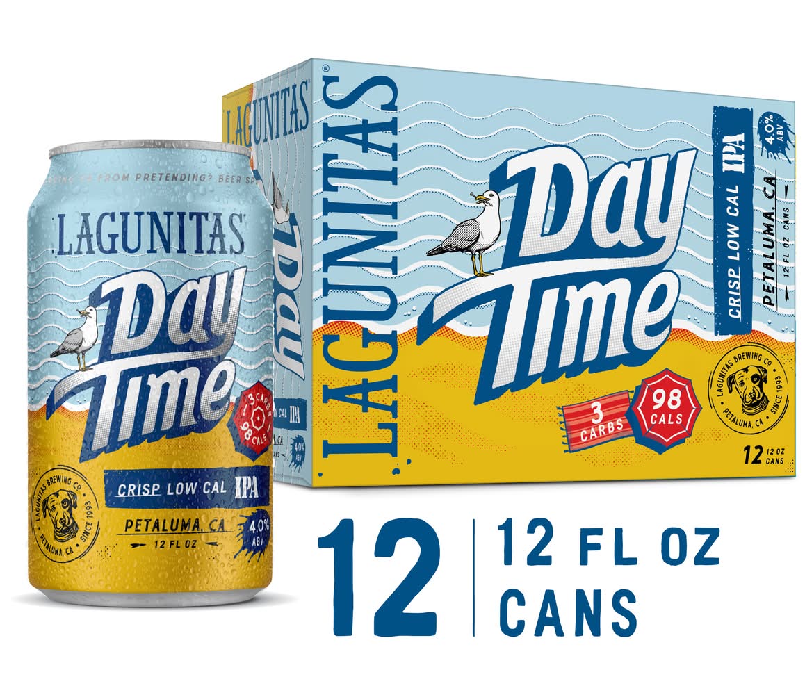 Lagunitas Daytime Session Ipa Domestic Beer (12 x 12 fl oz)