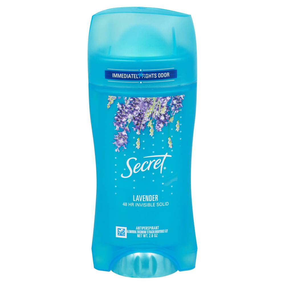 Secret Lavender Scent 48 Hr Invisible Solid Antiperspirant