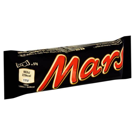 Mars Barres de Chocolat 51 g