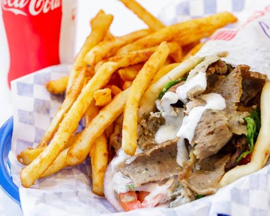 Meat Gyro Wrap