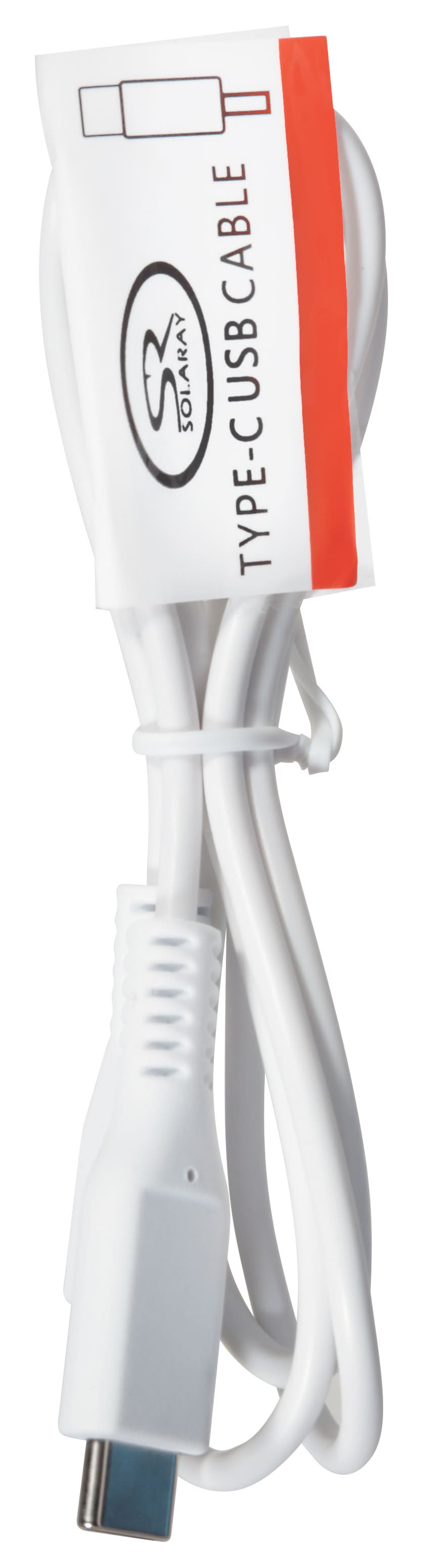Solaray Type C Charging Cable, White