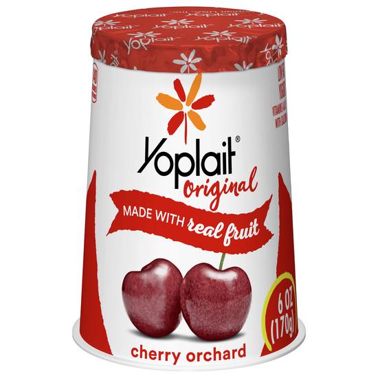 Yoplait Original Low Fat Cherry Orchard Yogurt