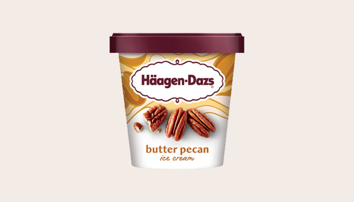 Haagen-Dazs Butter Pecan 14oz