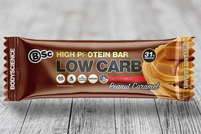 BSc Low Carb High Protein Bar, Peanut Caramel (60g)