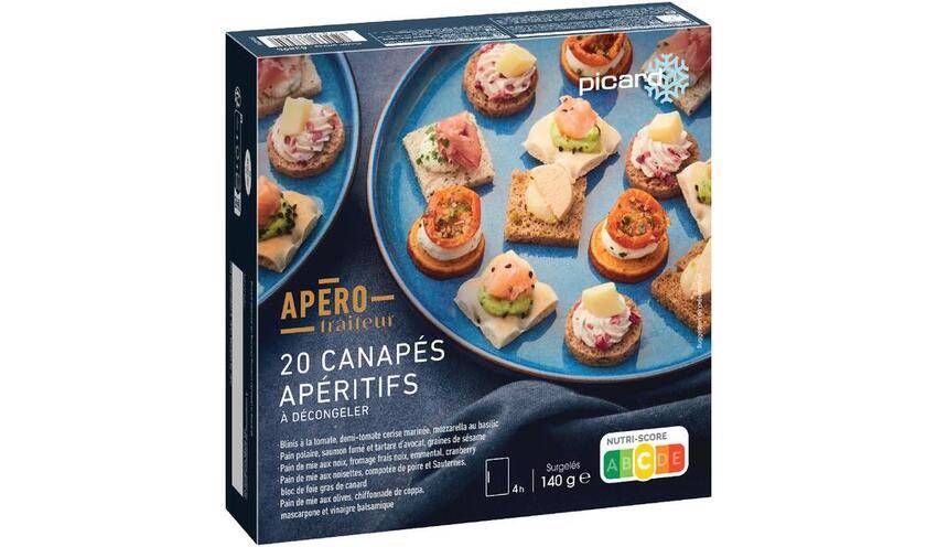 20 canapés apéritifs