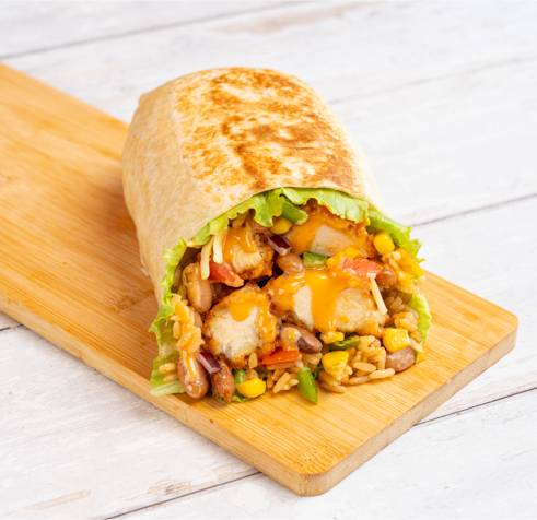 Burrito au Poulet Croustillant