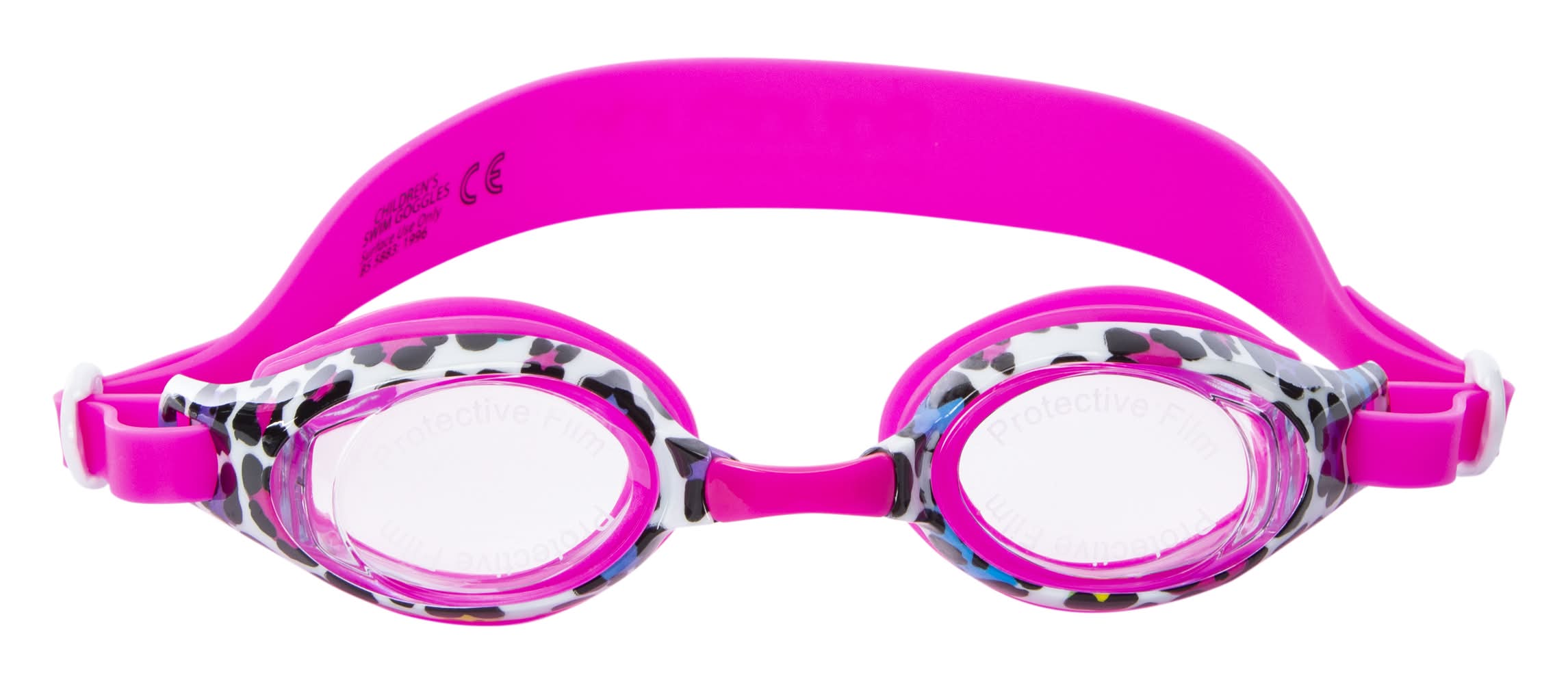 Aqua2ude™ Kid's Printed Swim Goggles Cheetah