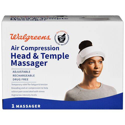 Walgreens Air Compression Head & Temple Massager - 1.0 ea