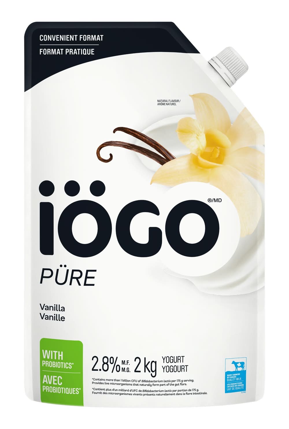 Iögo Püre - Yogourt, 2 Kg / Iögo Püre Yogurt, 2 Kg