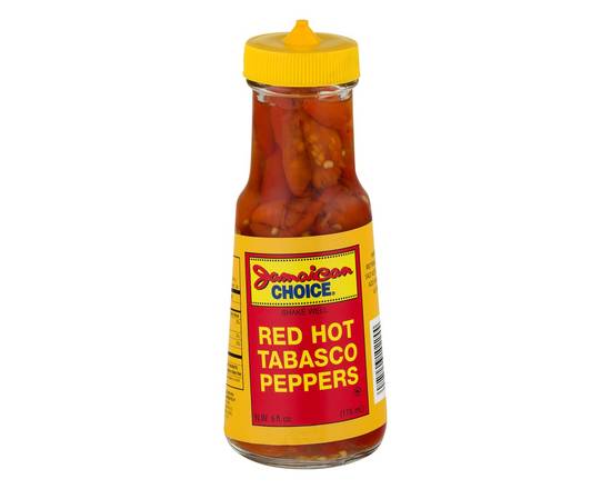 Jamaican Choice · Red Hot Tabasco Peppers (6 fl oz)
