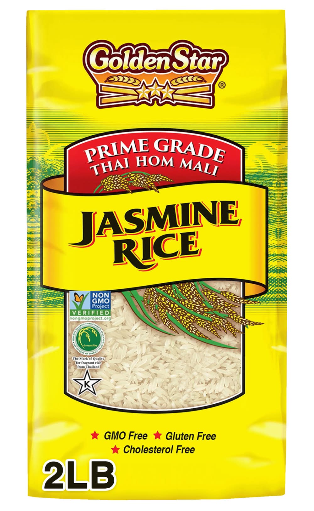 Golden Star Jasmine Rice (2 lbs)