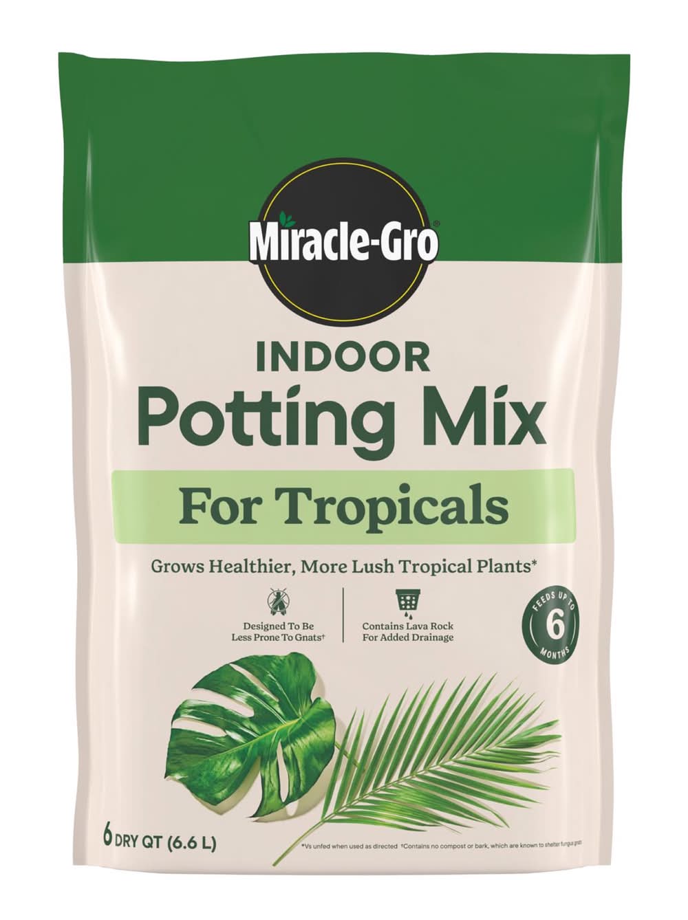 Miracle-Gro Tropical Cacti, Citrus And Palm Potting Mix 6 Qt