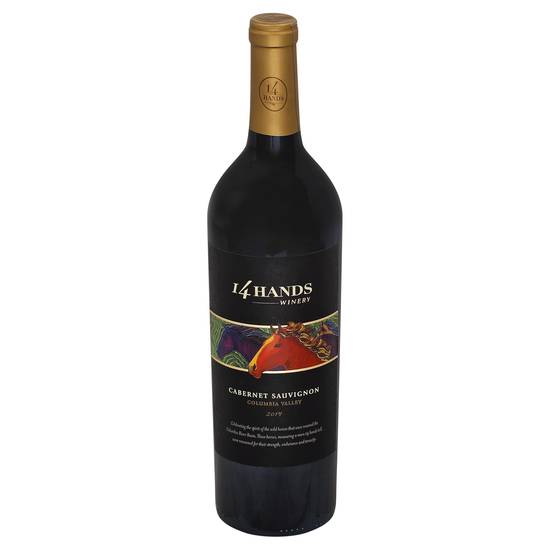 14 Hands Cabernet Sauvignon Red Wine 2019 (750 ml)