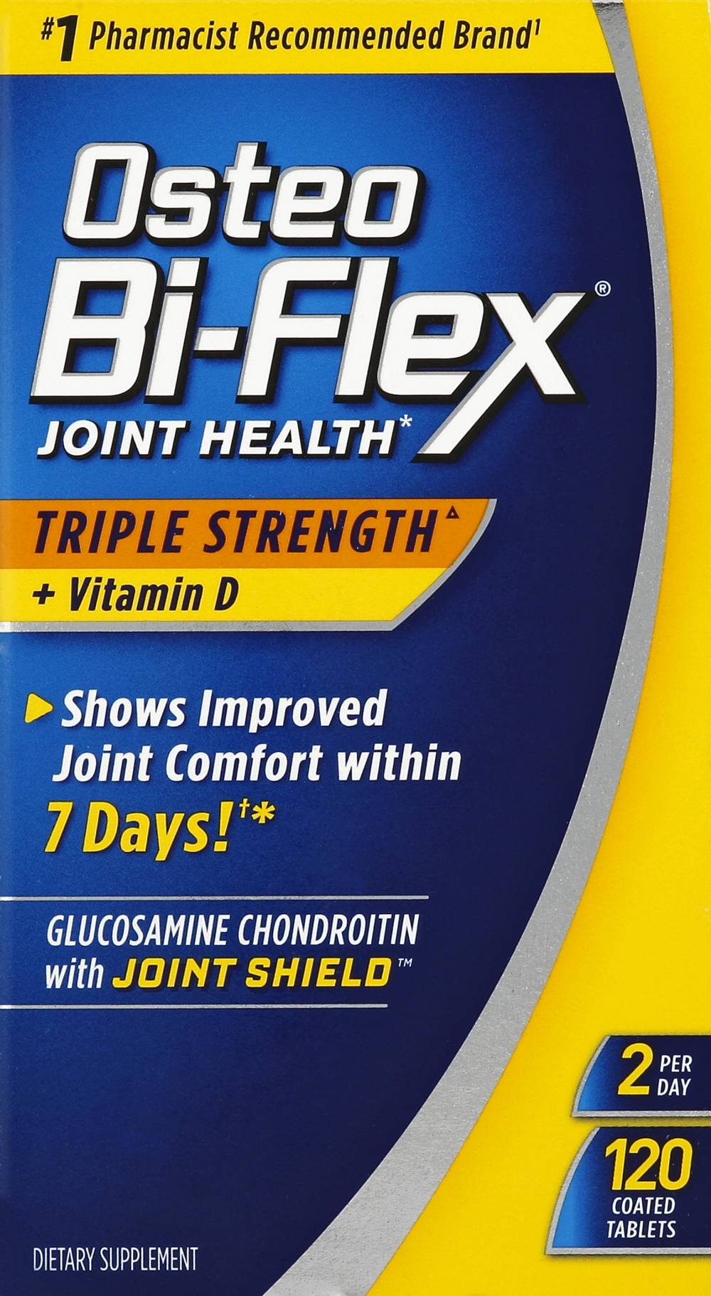 Osteo Bi-Flex Joint Health, Triple Strength With Vitamin D, Tablets (0.63 lbs)