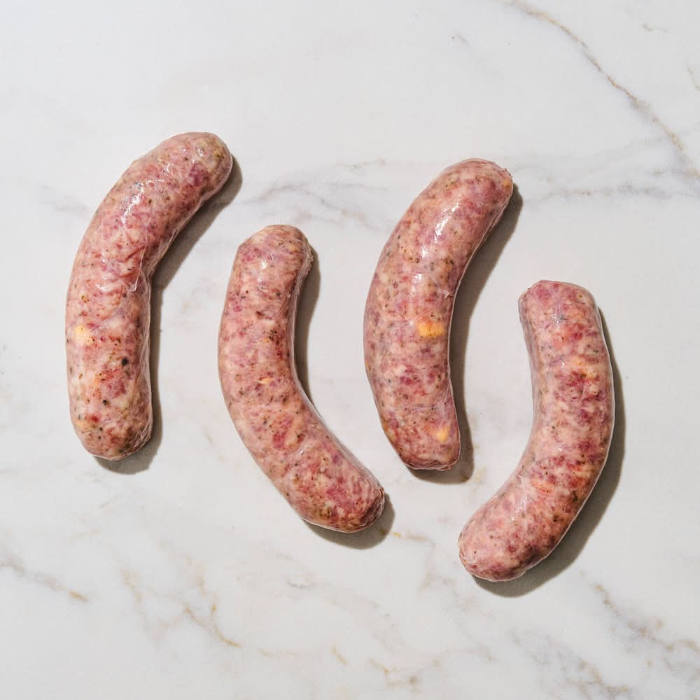 Martin's Pork Cheddar Cheese Bratwurst (14 oz, 4 ct)