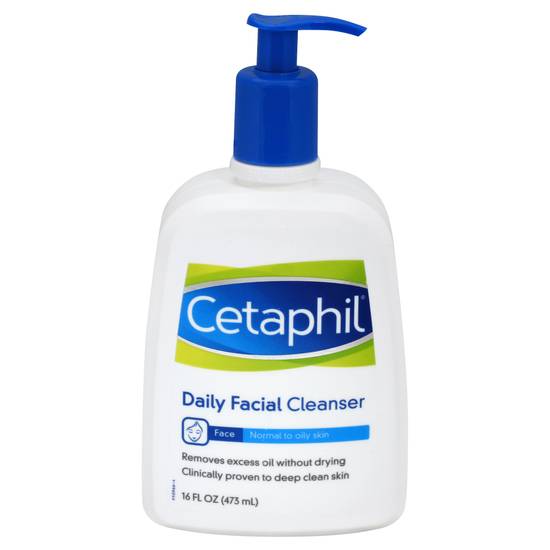 Cetaphil Daily Facial Cleanser For Normal To Oily Skin