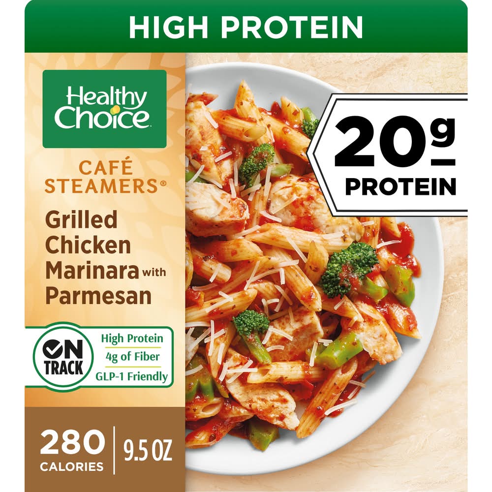 Healthy Choice Cafe Steamers Grilled Chicken Marinara With Parmesan (9.5 oz)