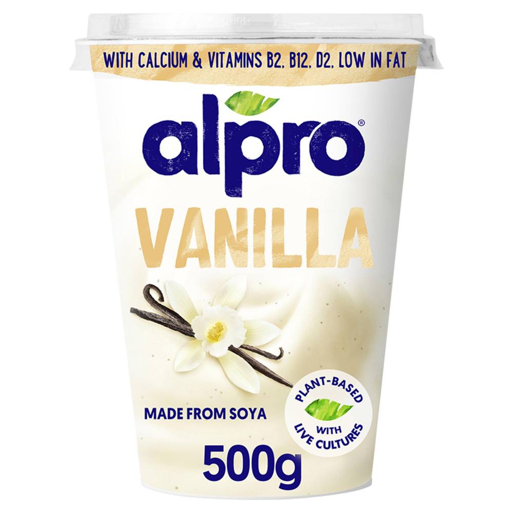 Alpro Vanilla Yoghurt Alternative 500g