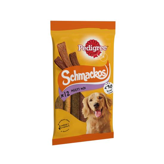 Pedigree Schmackos Adult Dog Treats Multi Mix (86g)