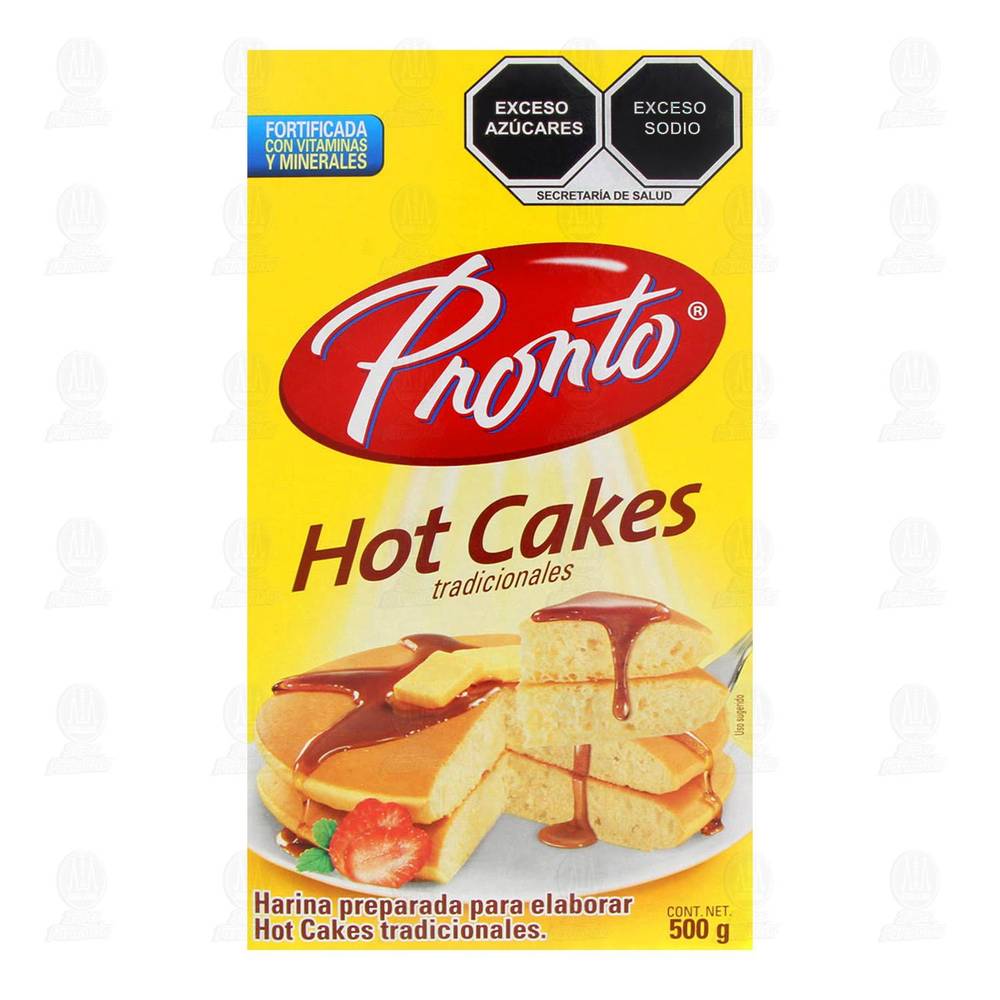 Pronto · Harina para hot cakes tradicional (500 g)