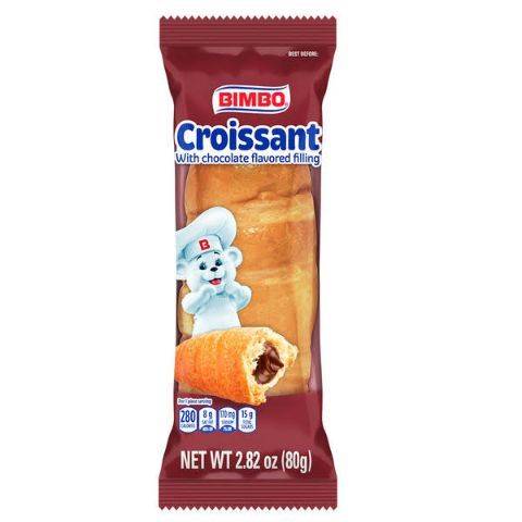 Bimbo Croissant With Chocolate Flavored Filling (2oz count)