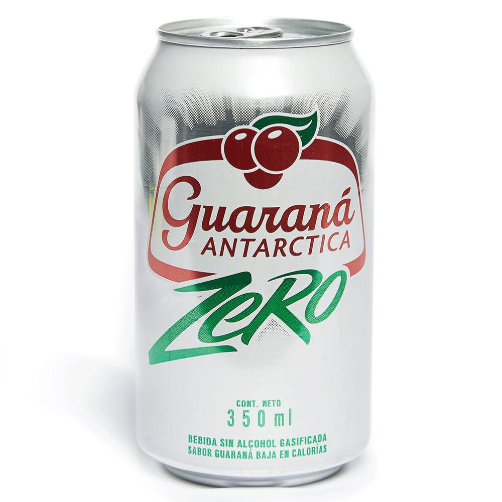 Guaraná antarctica bebida guaraná zero (lata 350 ml)