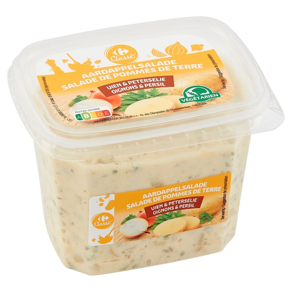 Carrefour Classic'' Salade de Pommes de Terre Oignons & Persil 400 g