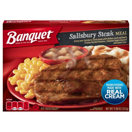 Banquet Classic Salisbury Steak Frozen Meal