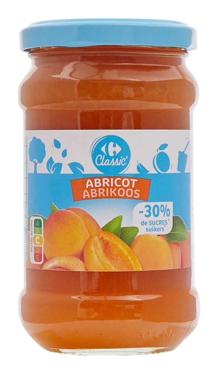 Carrefour Classic' - Abricots -30 % de sucres (340g)