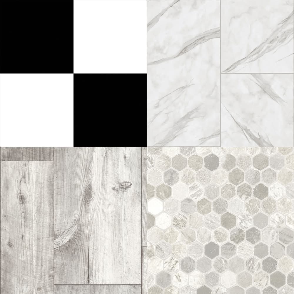 Tarkett Assorted colors Patterned look 0.120-mil x 6-ft W Waterproof Pre-cut Vinyl Sheet Flooring