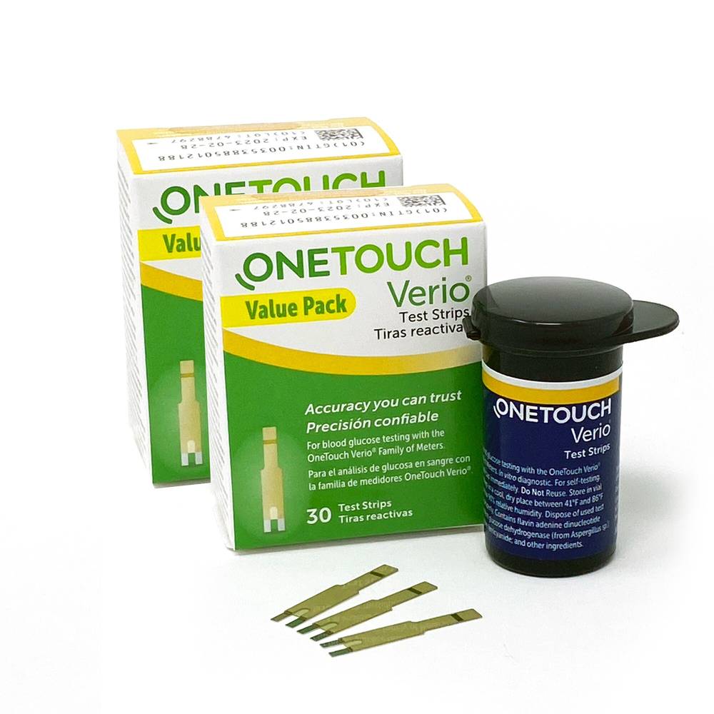 OneTouch Verio Blood Glucose Test Strip (60 ct)