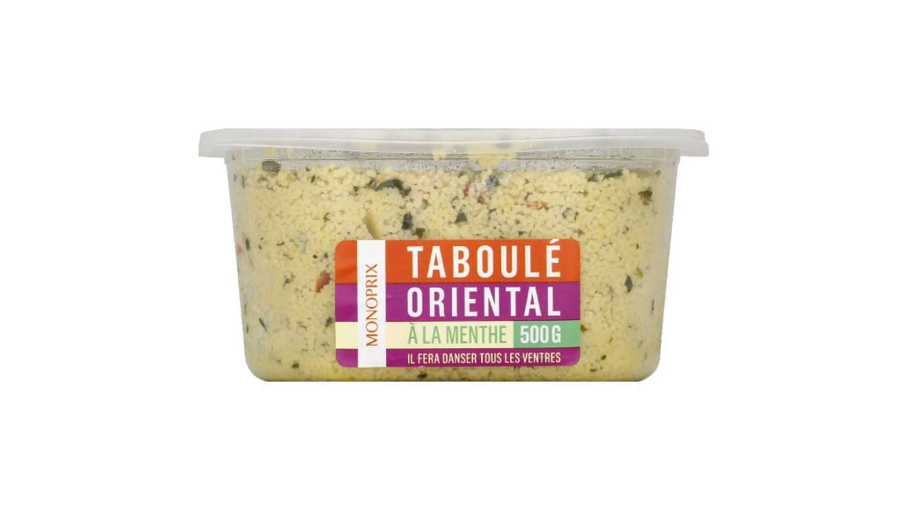 Monoprix Taboulé oriental à la menthe La barquette de 500 g