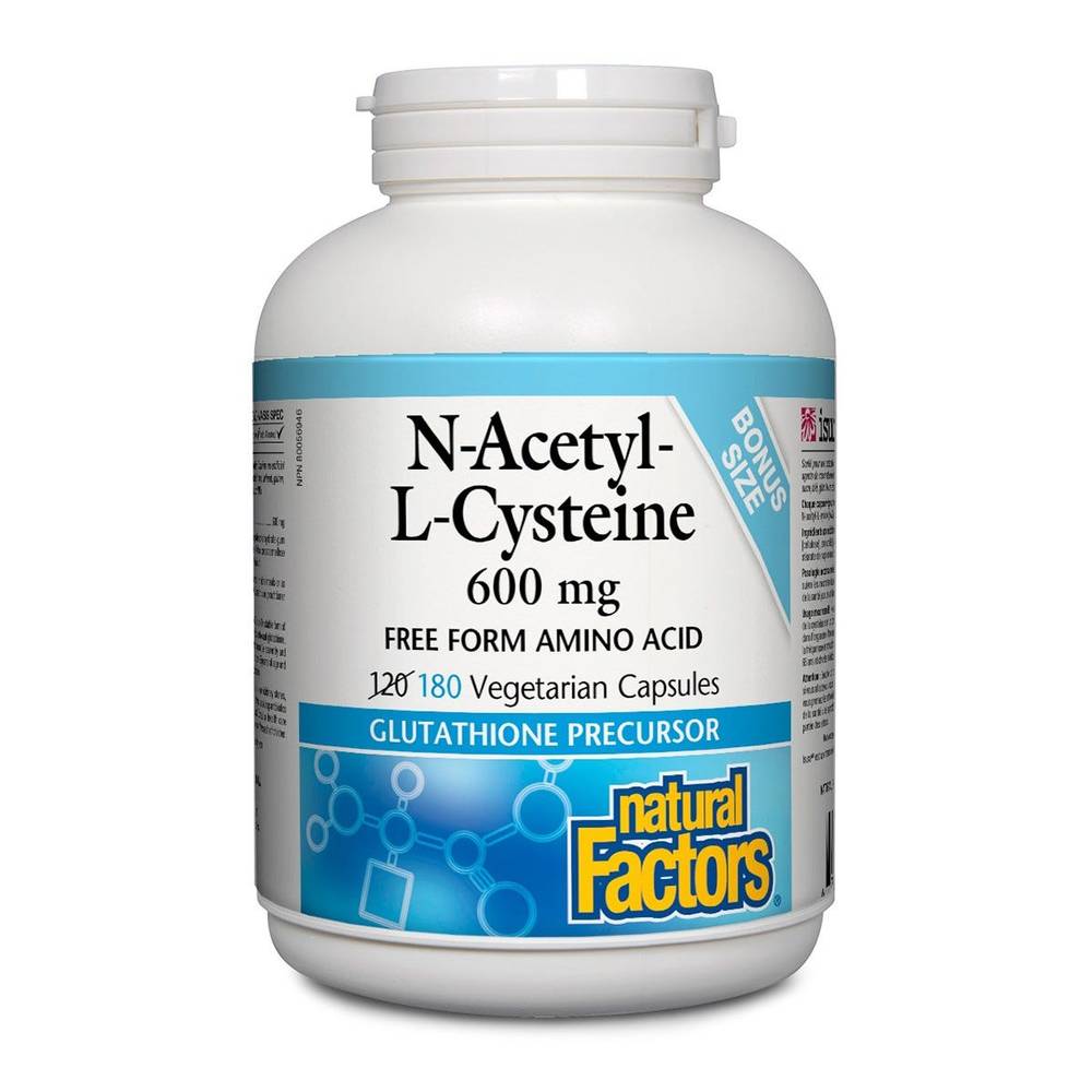 Natural Factors N-Acetyl-L-Cysteine Delivery Near Me | Order Online | Uber  Eats