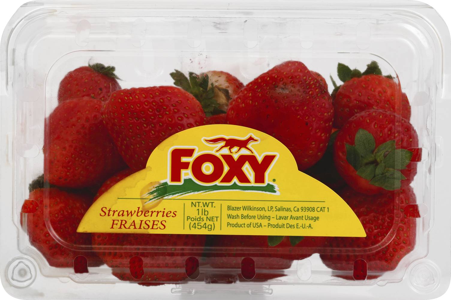 Foxy Strawberries Box (1 lbs)