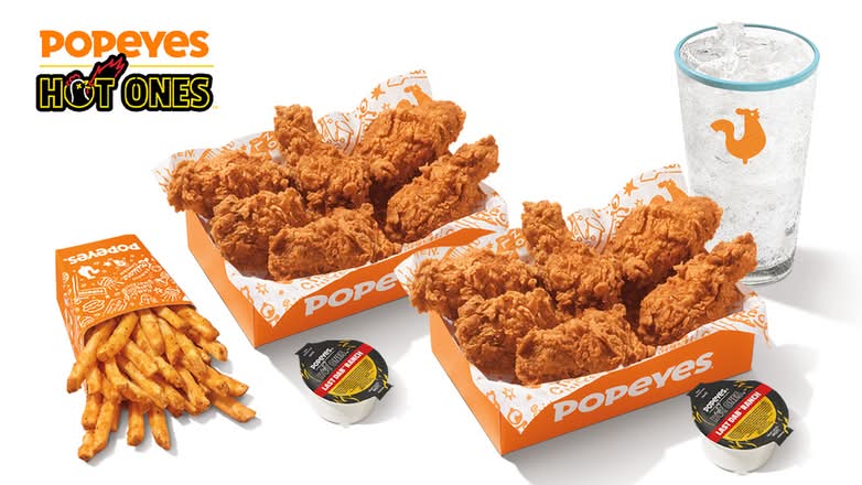 12pc Darin' Dab Ghost Wings Combo