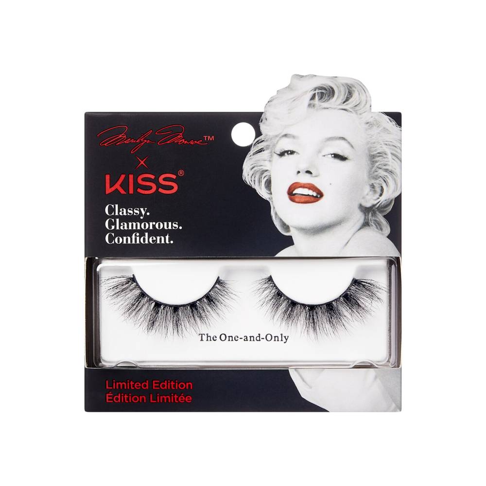 Marilyn Monroe x KISS Limited Edition False Eyelashes, The One-and-Only, 1 Pair
