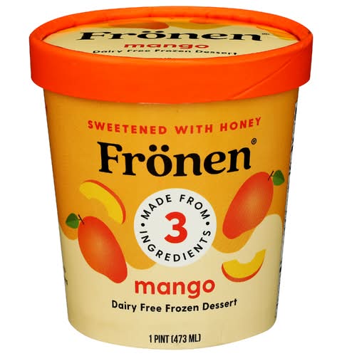 Fronen Mango Dairy Free Frozen Dessert