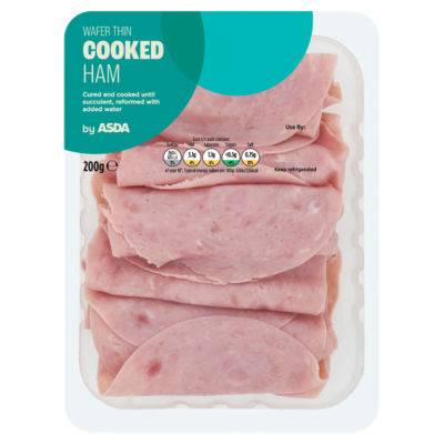 Asda Wafer Thin Cooked Ham