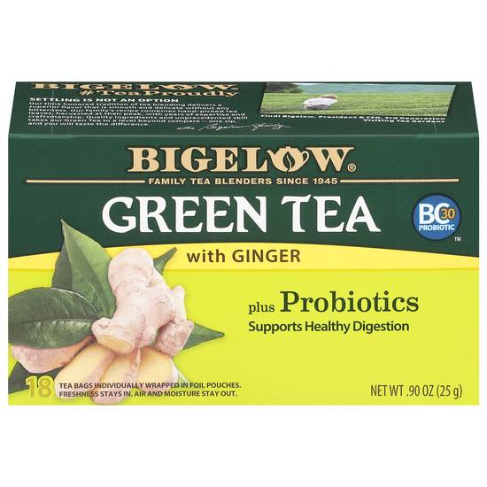 Bigelow Green Tea Bags (18 ct , 25 g) (ginger)