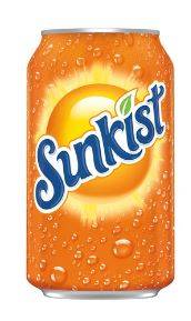 Sunkist - Orange Soda - 24/12 oz (1X24|Case of 1)