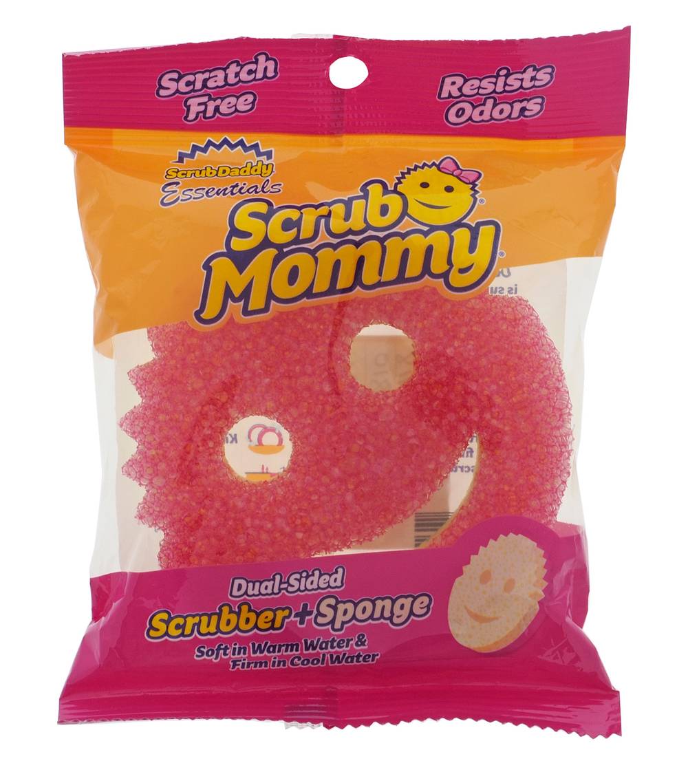 Scrub Daddy Dual Sided Mommy Scrubber Sponge Pads
