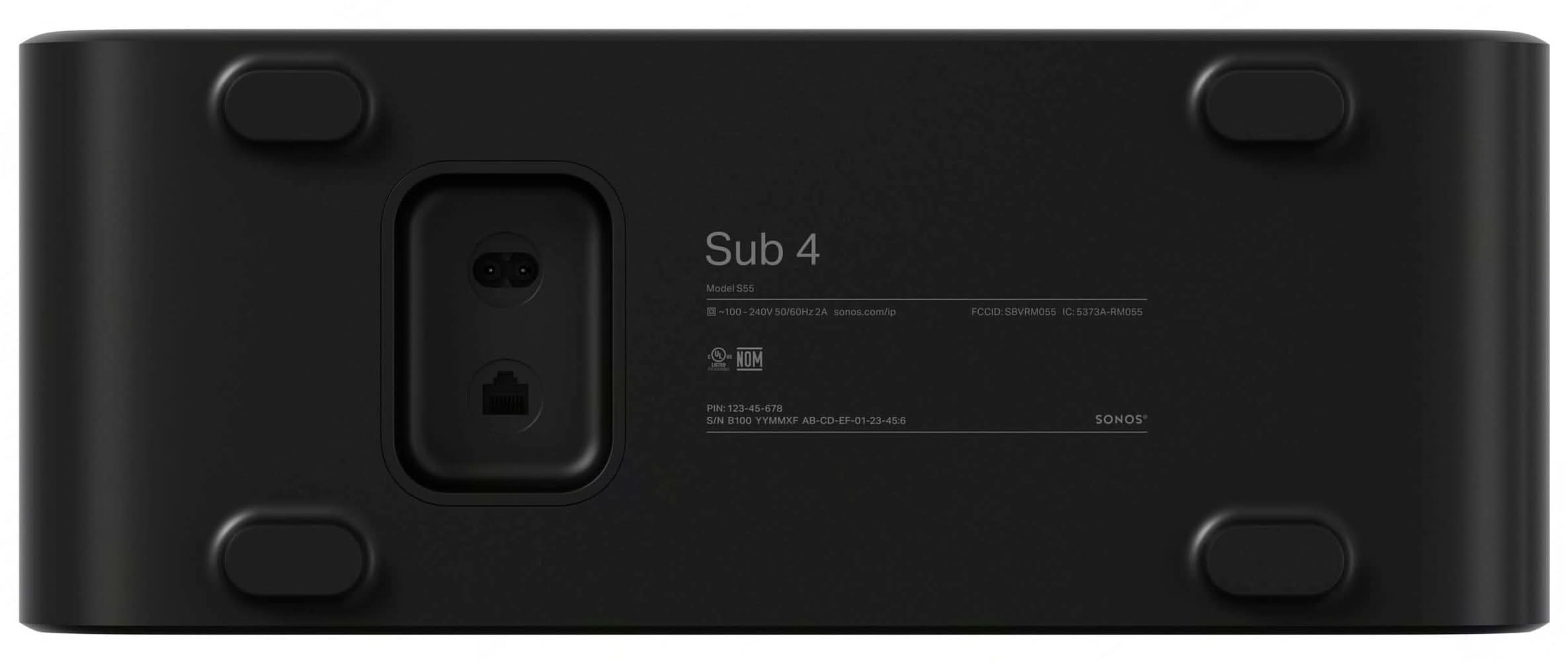 Sonos - Sub 4 Wireless Subwoofer - Black | Postmates