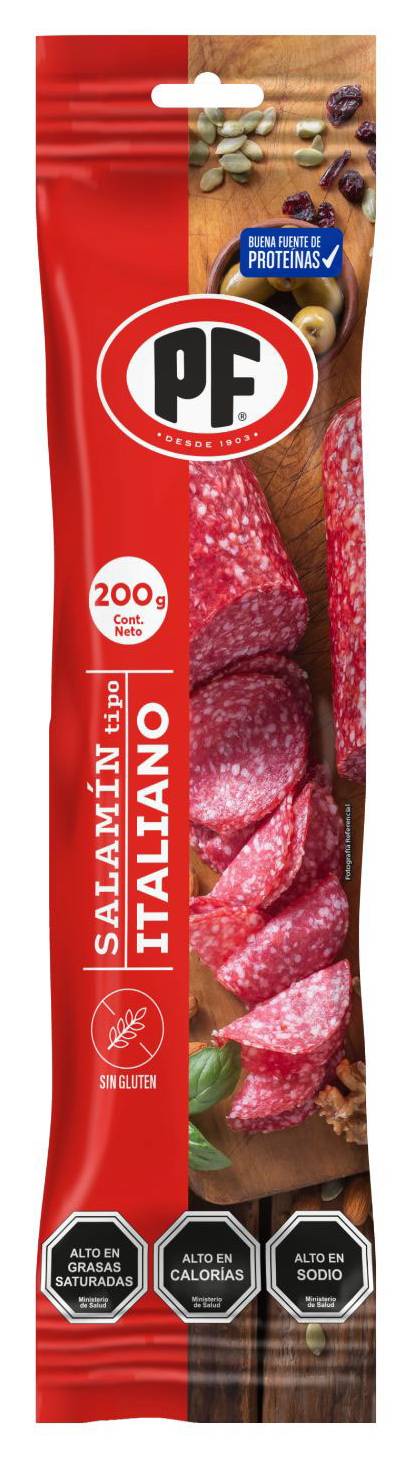 PF · Salamín tipo italiano (200 g)