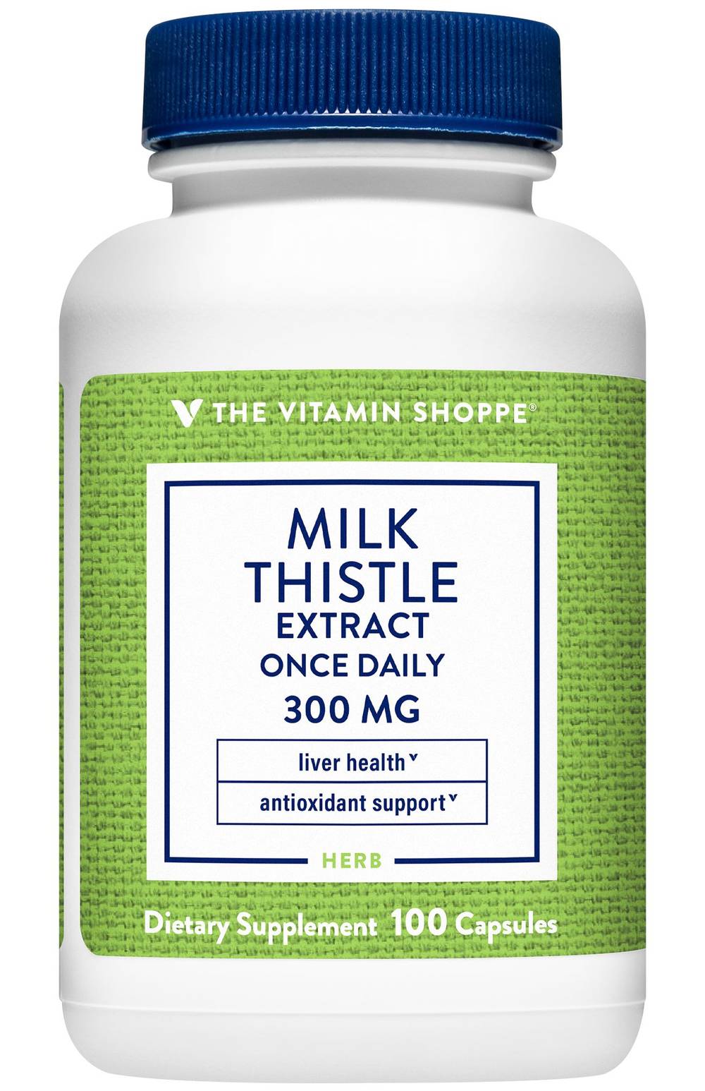 The Vitamin Shoppe Milk Thistle Extract 300 mg Capsules (100 ct)