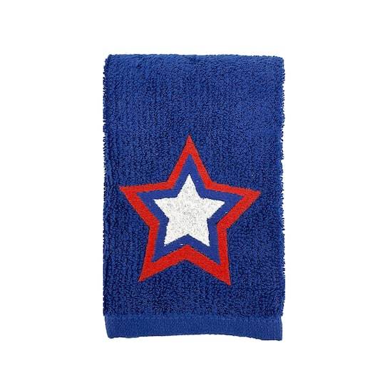 Patriotic Star Scrubber Dishcloth By Celebrate It