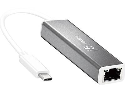 J5create Jce133g Usb-C Gigabit Ethernet Adapter (chrome)