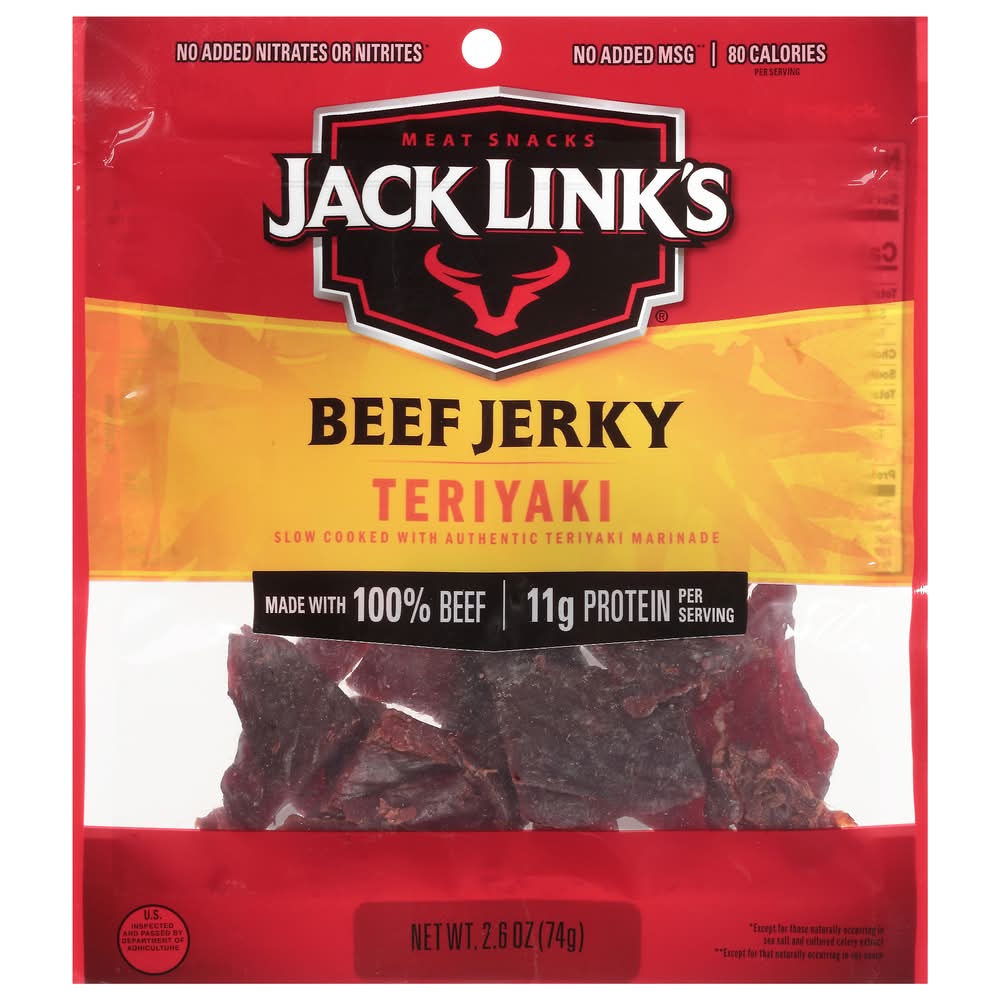 Jack Link's Teriyaki Beef Jerky (2.6 oz)