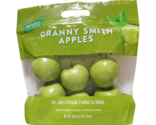 Signature Farms · Granny Smith Apples (3 lbs)