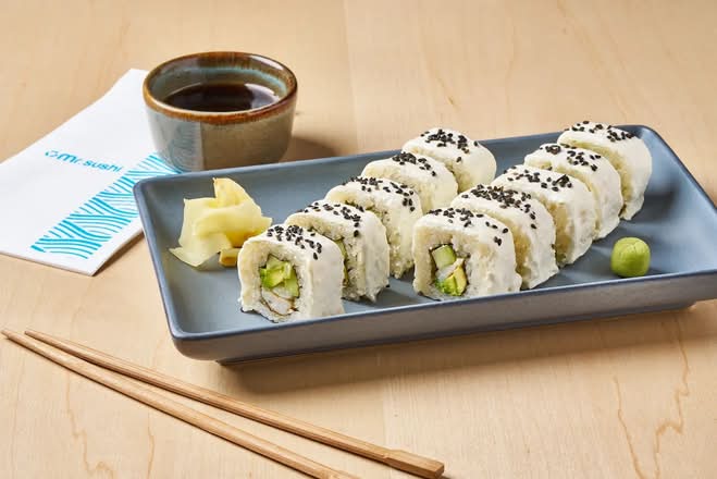 Sushi Queso Maki Camarón - Envuelto en Queso con Camarón